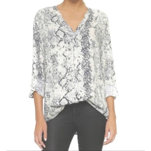 Joie snake print blouse size xs - Picture 1 of 10